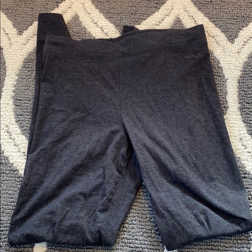 PINK Dark Grey Leggings